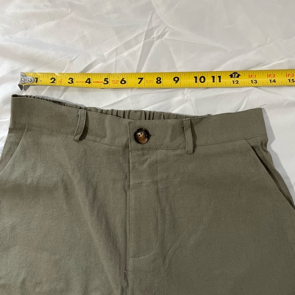 Women's Olive Khaki Pants - Picture 8 of 13